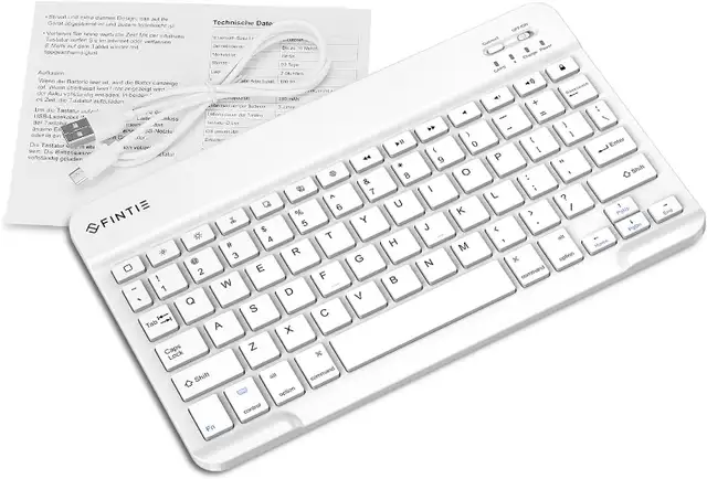 NEW Fintie 10.5-Inch Ultrathin (4mm) Wireless Bluetooth Keyboard in Mice, Keyboards & Webcams in City of Toronto - Image 4