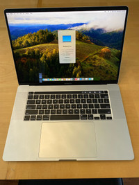 Top spec 2019 16” MacBook Pro with touchbar and new charger