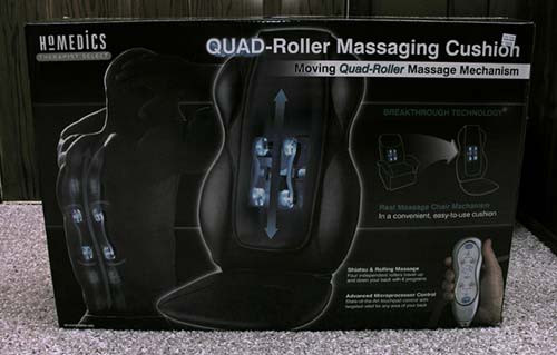 Homedics QRM-400H Therapist Select Quad Roller Massaging Cushion | Health &  Special Needs | Calgary | Kijiji