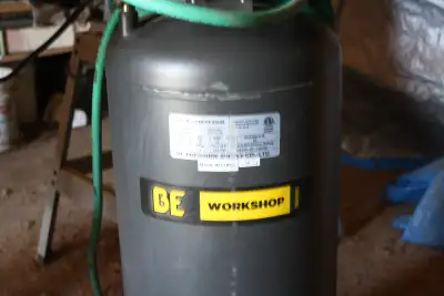 BE Tools upright 2HP air compressor,, View more