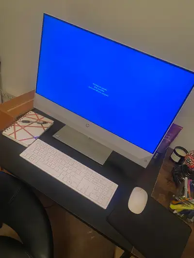 HP 27" all in one PC desktop computer, View more