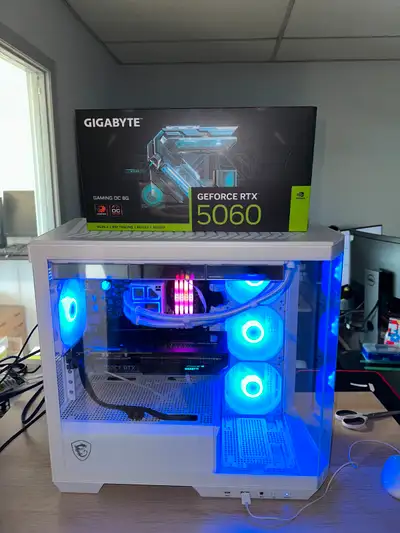Affordable Gaming PC! i5-14400 + RTX 5060, 32GB RAM + 1T, WIN 11, View more