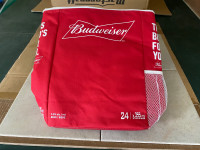 Brand new Budweiser Cooler, 24 cans 