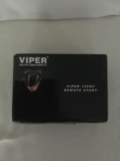New Viper 1-way remote control starter, model 125HF. Was never installed, still in the original box...