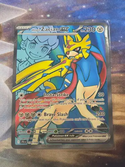 Hop's Zacian EX - 176/159 - Journey Together , View more