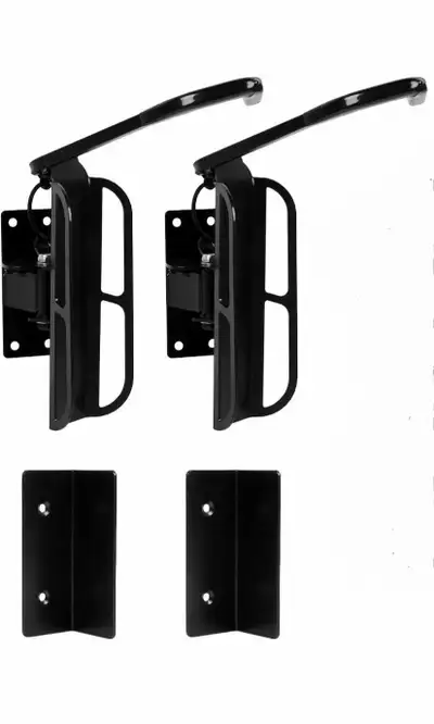 2 Pack Bike Wall Mount, with Tire Tray, Garage Hanger.., View more