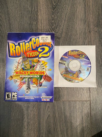 Rollercoaster tycoon 2: Wacky worlds expansion pack - PC/cd-rom