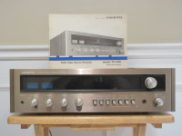 1970's MADE JAPAN IN ONKYO TX-440 SOLID STATE STEREO RECIEVER