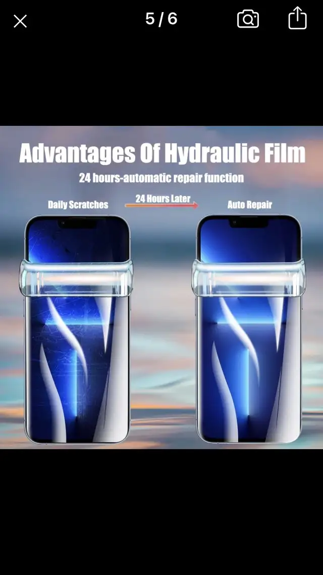 Apple iPhone 8 Plus ultra-thin silicone case and Hydrogel Film in Cell Phone Accessories in City of Toronto - Image 8