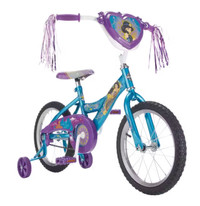 Disney Jasmine Kids' Bike, 16-in, Training Wheels