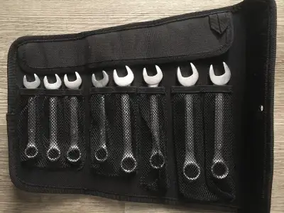 Wrench set with case, View more