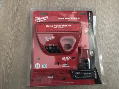 Milwaukee Tool 12V M12 XC 4.0Ah REDLITHIUM Battery with Charger, View more