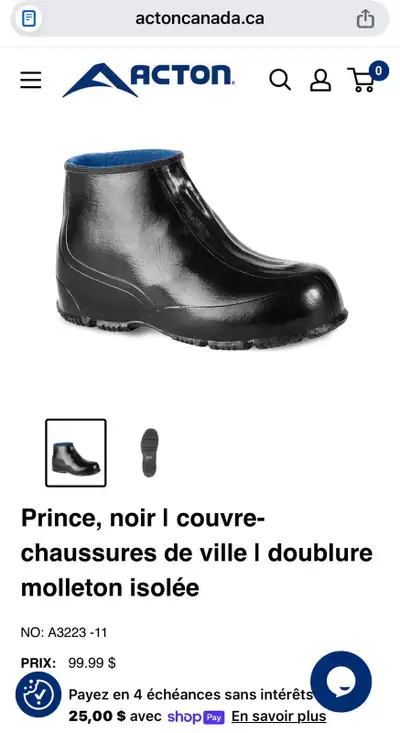 Couvres chaussures de travail robuste Acton, View more