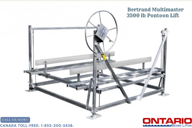 Bertrand Multimaster Pontoon Lift - Canadian Made (3500 lb) in Other in Ottawa