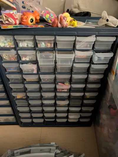 60  Drawer Plastic Storage Cabinet organizer, View more