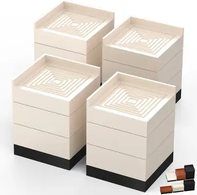 12 Furniture Risers. Beige By Tclouda., View more