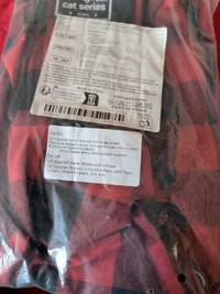 NIB Red Plaid Snuggy Winnipeg Manitoba Preview