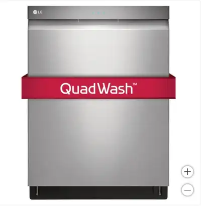 LG 24 in. Stainless-steel Built-in Top Control Dishwasher, View more