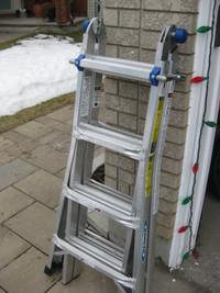Werner 17" Multi-Position Ladder (grade 1, type 1A duty rating)