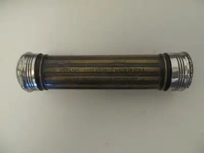 everready 2602 vintage flashlight, View more