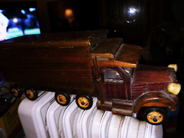 WOODEN TRUCK STORAGE BOX in Other in Sarnia