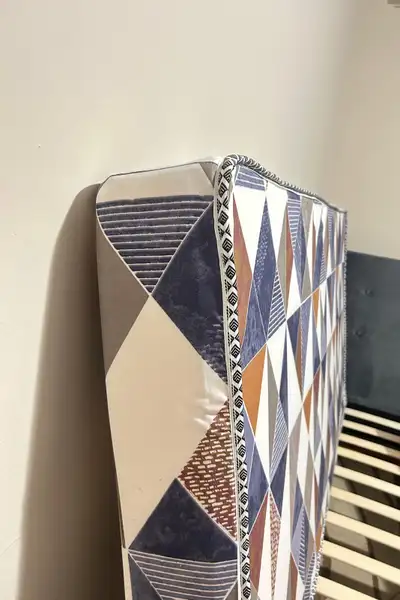 Decorative Geometric Mattress / Floor Mattress – Good Condition, View more