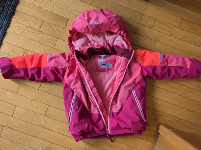 Girls size 4 Helly Hansen Legendary ski jacket