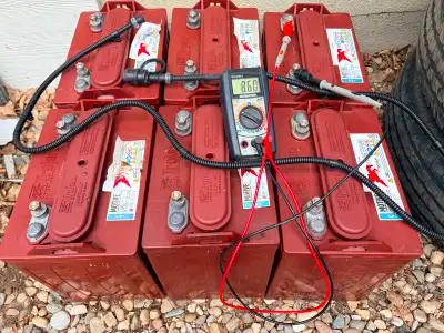 Trojan 8v T-875 Golf Cart / Solar Batteries 48v, View more