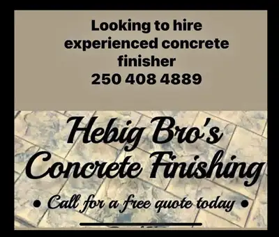 Concrete finisher / Concrete labour , View more