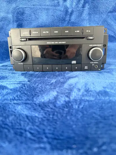 This is a Chrysler, Dodge, Jeep OEM radio compatible with models from 2007-2017. This unit is used b...