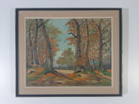 Oil Painting  R. Torner Framed Signed original Art