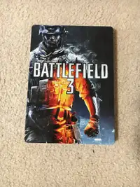 Battlefield 3 Steelbook XBOX 360 PS3 G1 Size (RARE!!!)