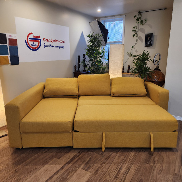 Canapé lit Ikea reconditionné + Livraison offerte dans Lits et matelas  à Ville de Montréal - Image 4