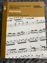 RCM Level 9 Harmony Examination Papers 2019 & 2020 Edition