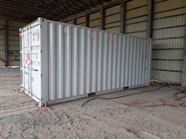 20FT STANDARD & 40'FT HIGH CUBE NEW ONE TRIP CONTAINERS FOR SALE in Storage Containers in Belleville - Image 3