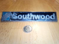 Vintage Southwood Chevrolet Winnipeg Dealership Emblem Badge