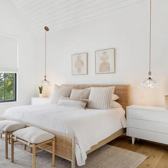 NZZDYI Brass Vintage Glass Pendant Light, 10.6 Gold Adjustable H in Indoor Lighting & Fans in Oshawa / Durham Region - Image 4