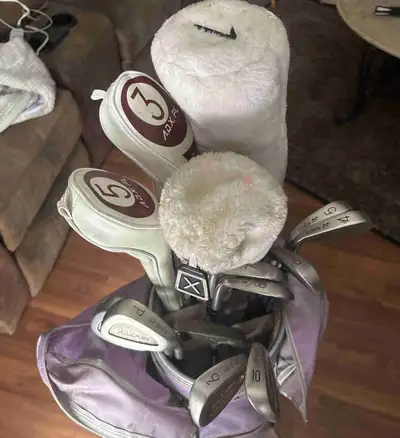 Yonex ladies golf clubs and bag, View more