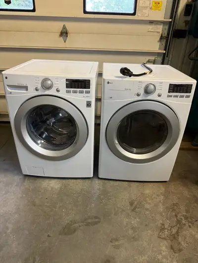 Lg washer and dryer , View more