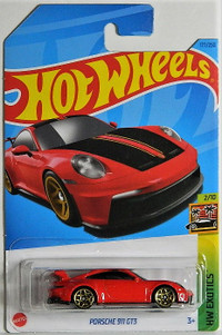 Hot Wheels 2023 HW Exotics 1/64 Porsche 911 GT3 177/250 Diecast