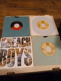 Vinyl Records 45 RPM The Beach Boys Various Lot of 4 NM
