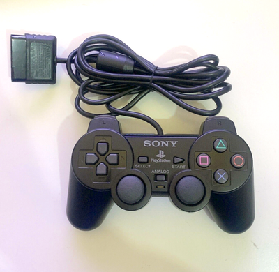 Official Sony PlayStation 2 PS2 DualShock 2 Controller! Tested Works Great! Authentic!