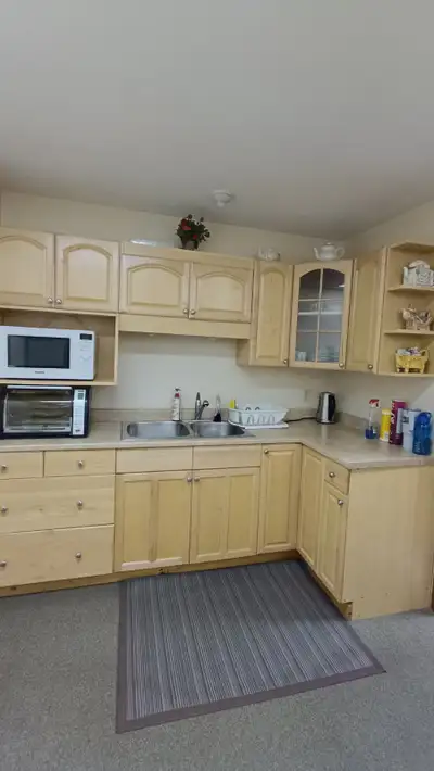 Bright and spacious 1-bedroom furnished apartment in a very quiet, well-maintained professional buil...