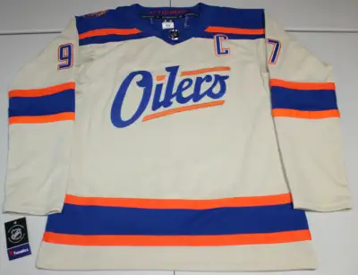 Edmonton Oilers Connor McDavid Premium Alternate Jersey Large, View more