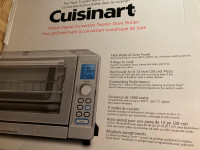 Cuisinart deluxe digital convection toaster oven broiler