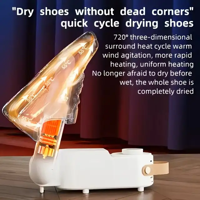 Electric Foldable Smart Timer Shoes Dryer in General Electronics in Markham / York Region - Image 6
