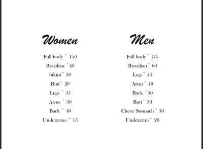 Wax/Sugar/shave Downtown M/F/ same day avail., View more