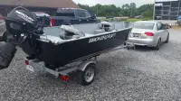 2013 Smokercraft boat, motor, trailer