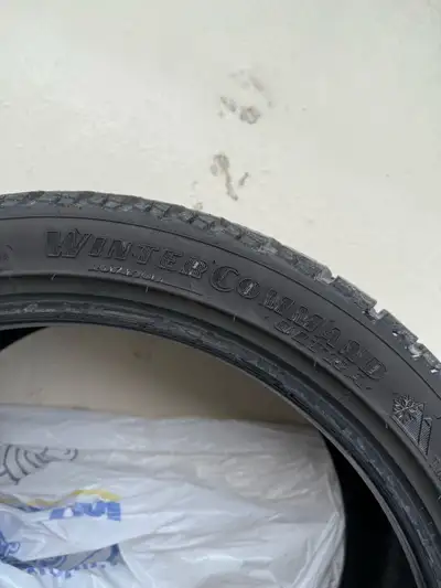 Set of 4 Goodyear WinterCommand Ultra winter tires in size 225/40R18. Used for 3 winter seasons and...