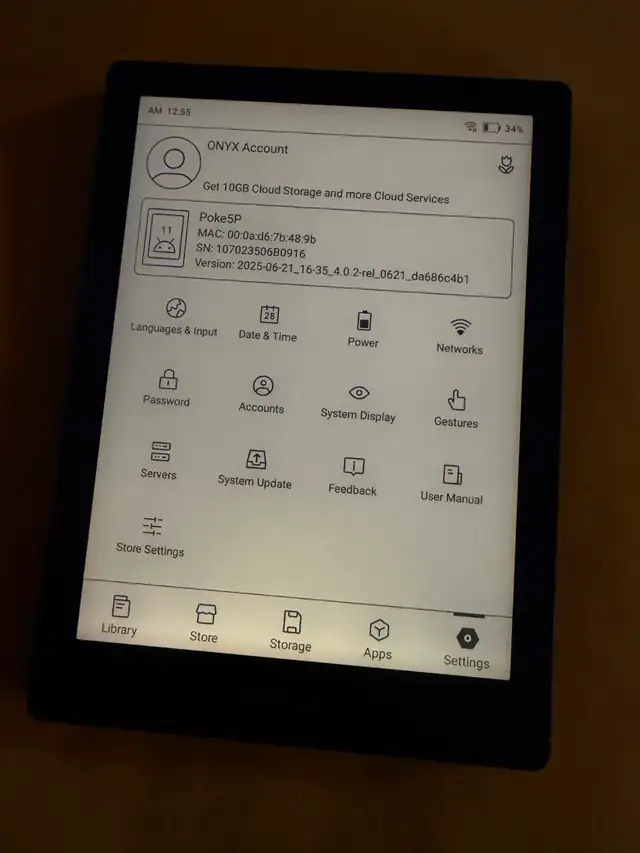 Boox Poke5 6" eReader417010726701649921